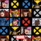Marvel X-Men Pattern Galaxy S25 Ultra Skin